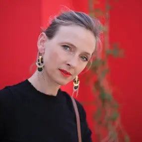 Boucles d'oreilles plumes faisan victoria