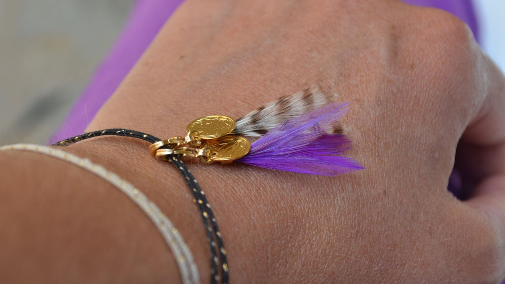 Charm's plumes coq violet